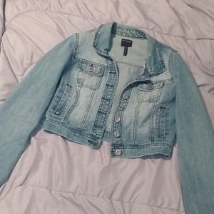 Jean jacket cropped